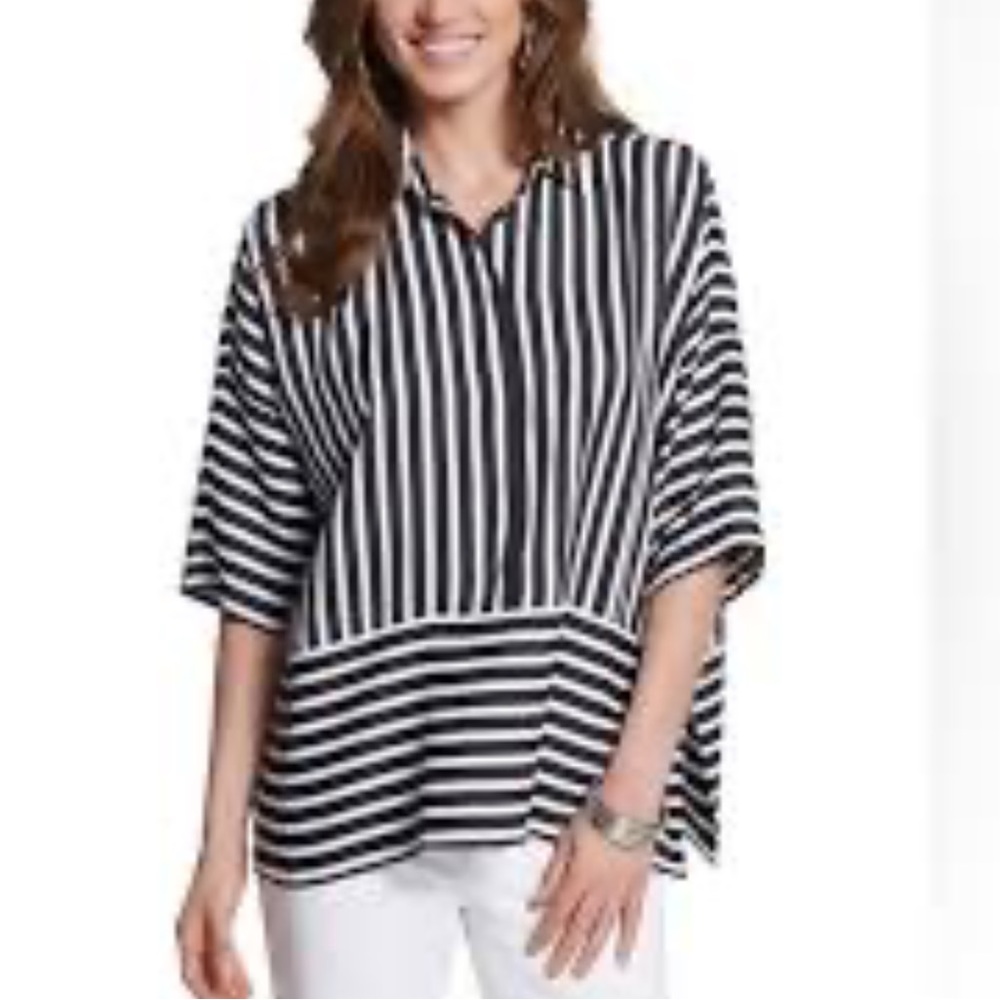 Black label | size 2 | striped top